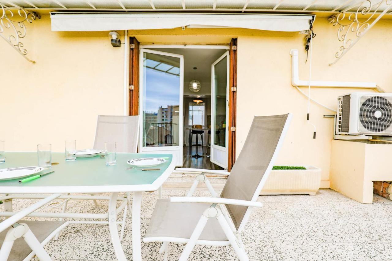 Апартаменти Terrasse Proche Belle De Mai Et Gare Saint-Charles Марсель Екстер'єр фото